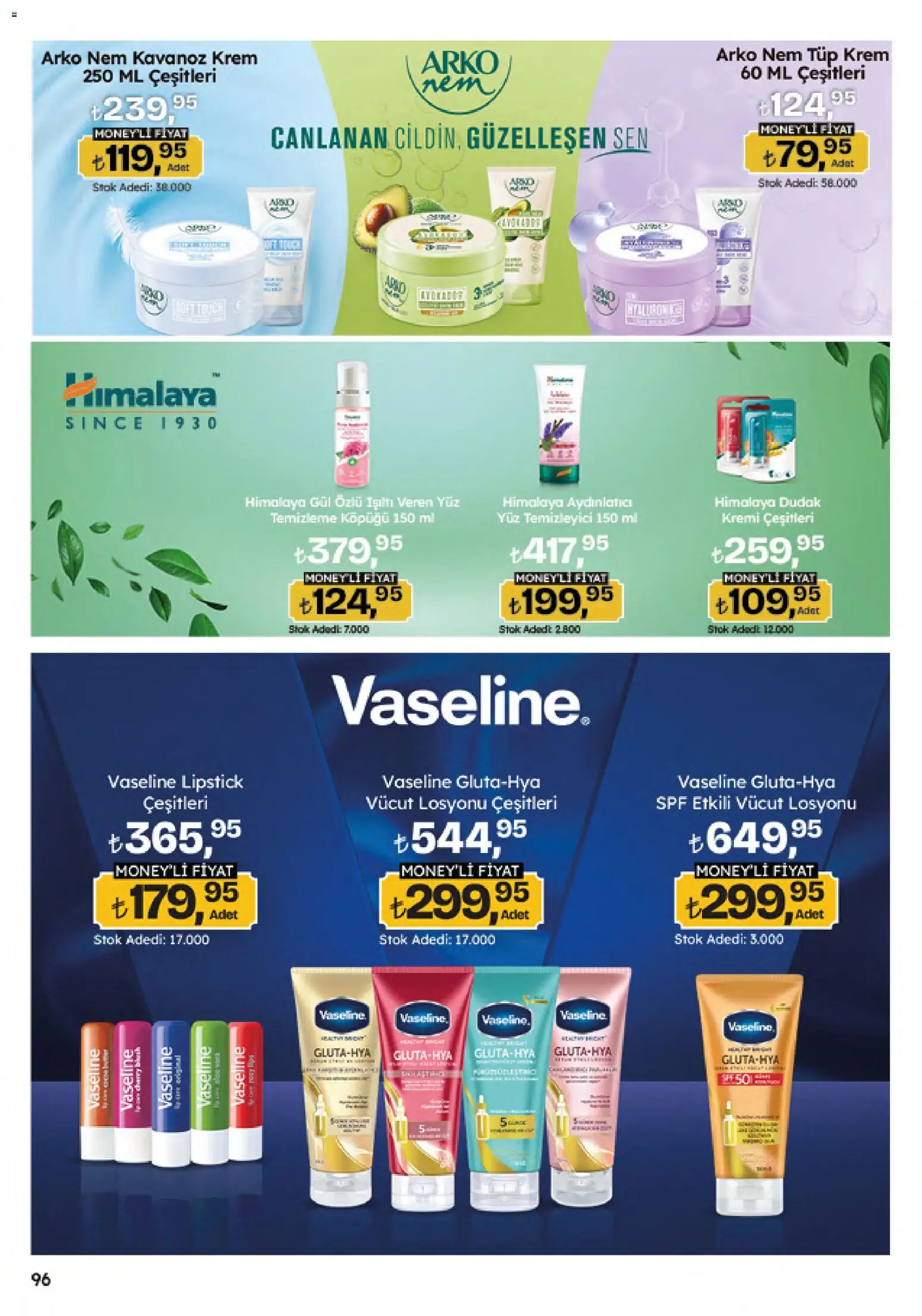 Migros Katalog - Migroskop - 09 Temmuz 2026 tarihinden itibaren geçerlidir | Sayfa: 96 | Ürünler: Gül, Krem