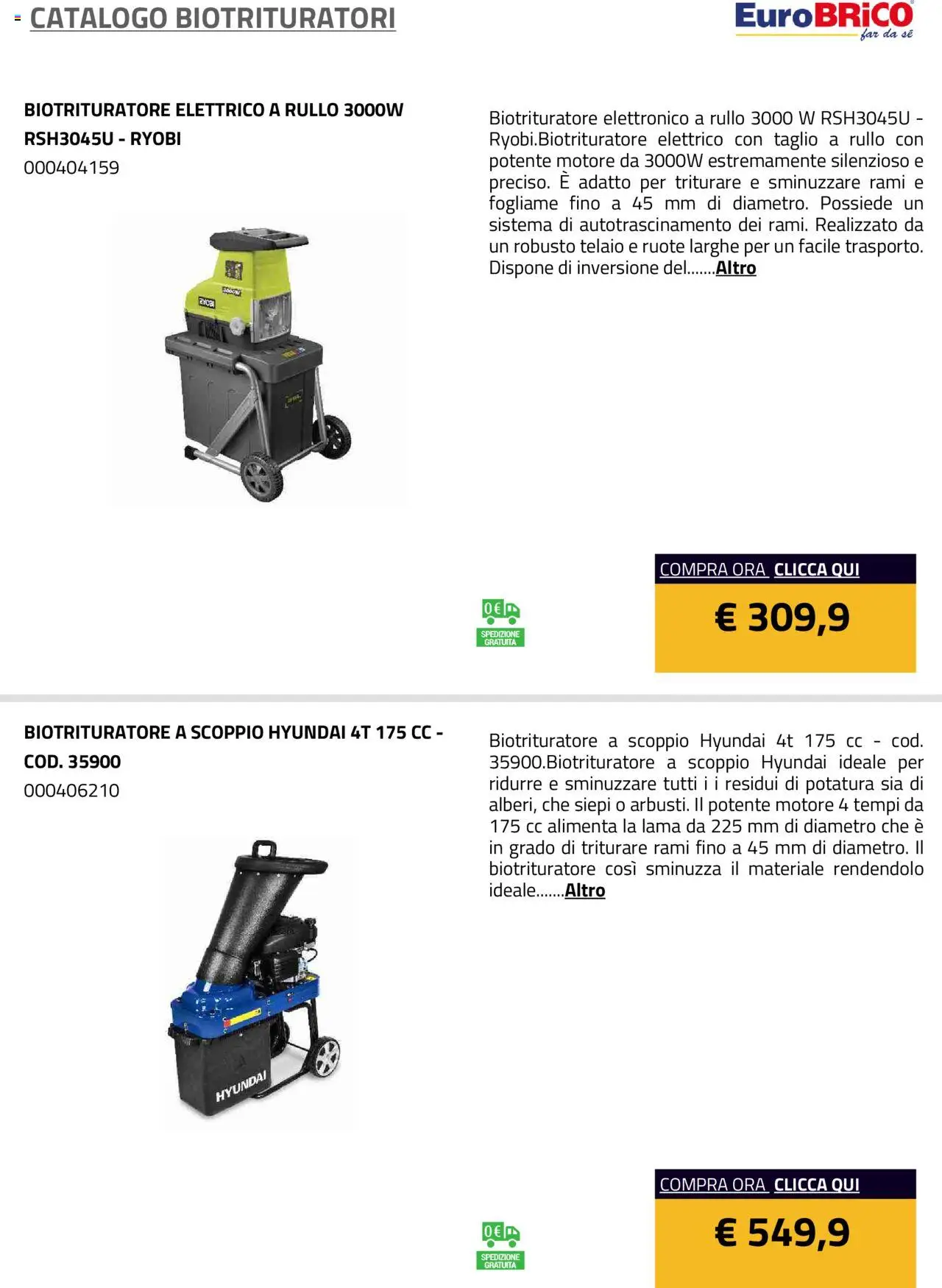 Volantino Eurobrico del 23.07.2025 | Pagina: 5 | Prodotti: Rullo