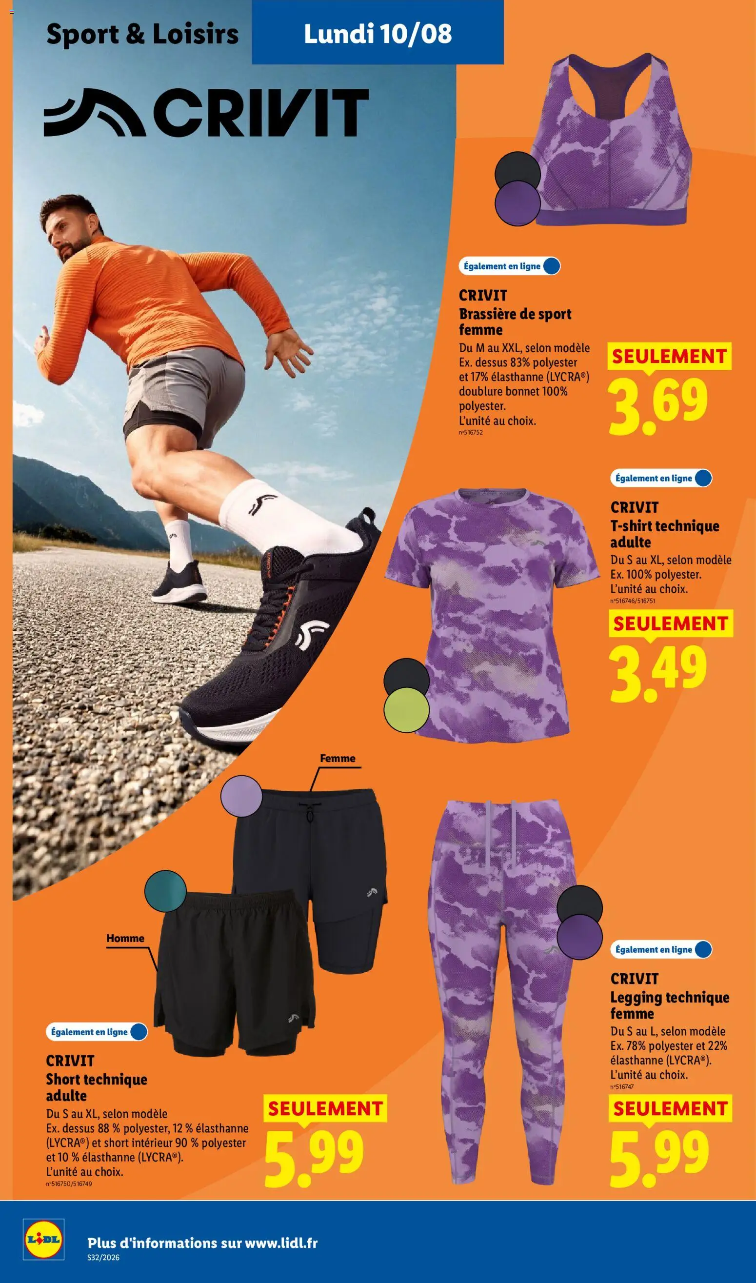 {H1} | Page: 52 | Produits: T-shirt, Legging, Leggings, Short