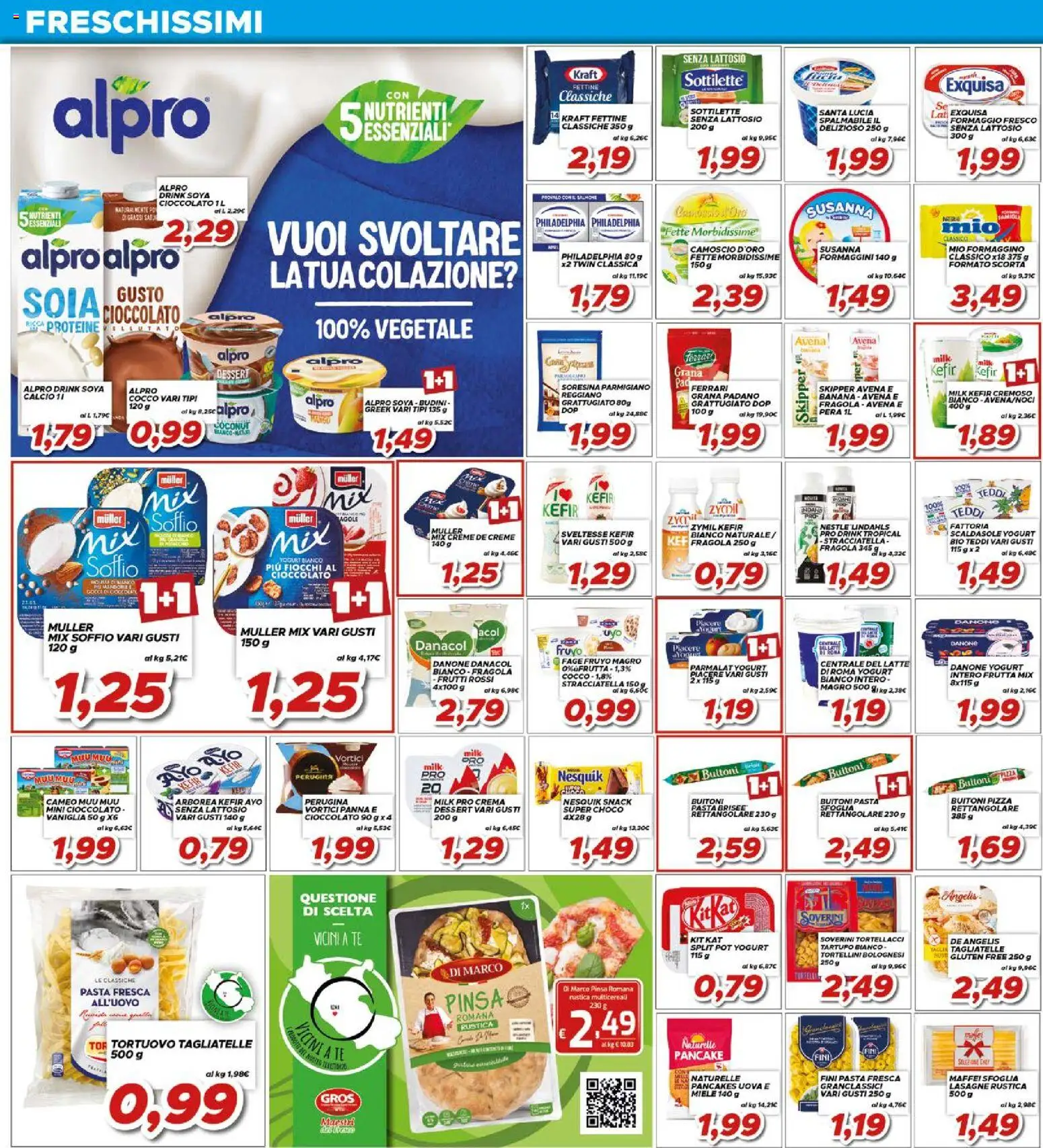 Volantino Ma Supermercati del 29.04.2026 | Pagina: 8 | Prodotti: Cioccolato, Pizza, Formaggio, Grana Padano