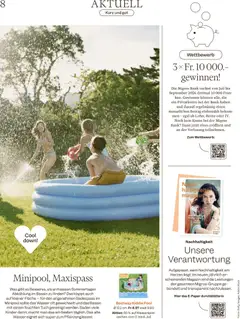 Migros aktionen Magazin ab 01.07.2026 gültig | Seite: 8 | Produkte: Wasser