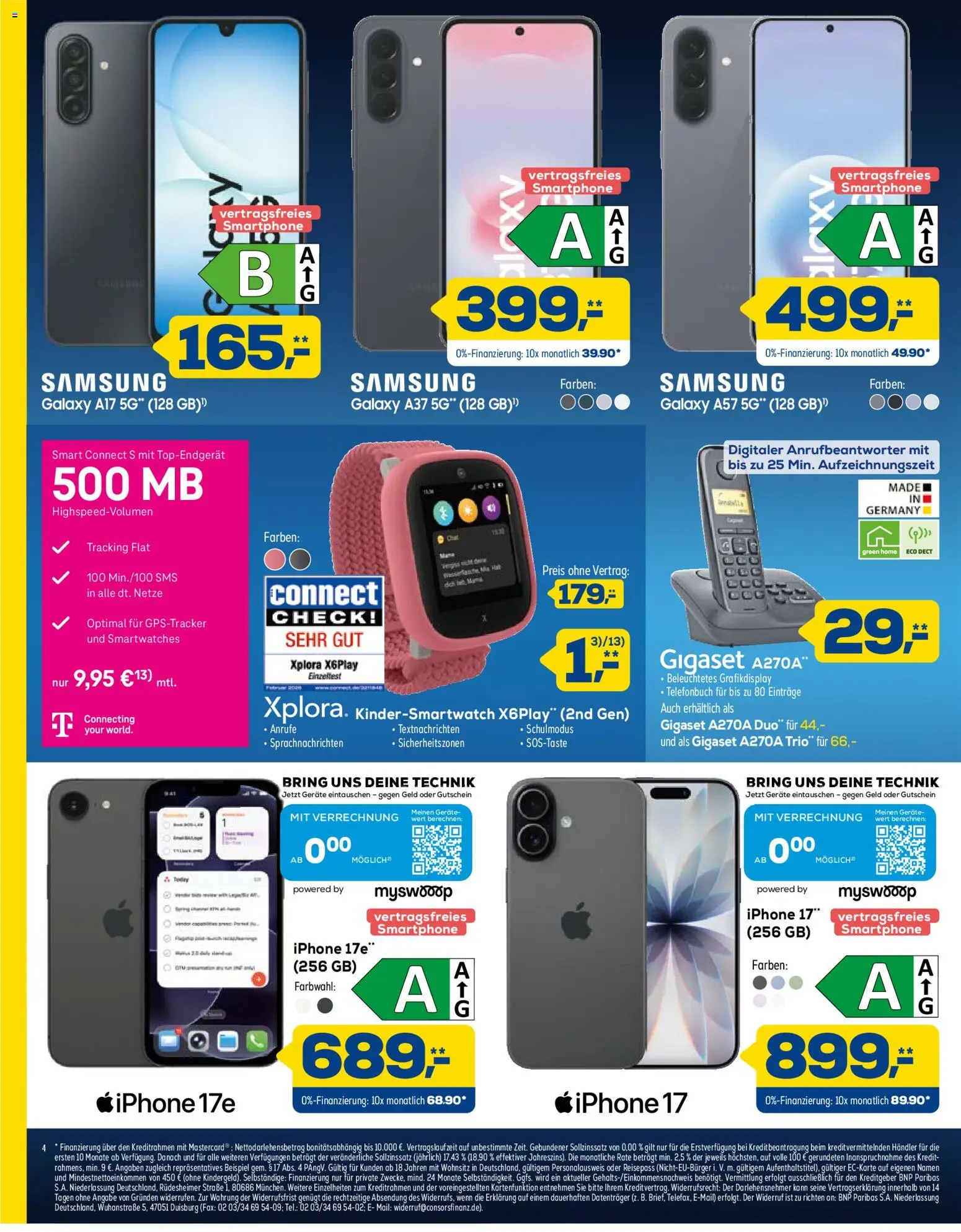 Euronics Prospekt – gültig ab 30.05.2026 | Seite: 4 | Produkte: Samsung, Iphone, Smartphone