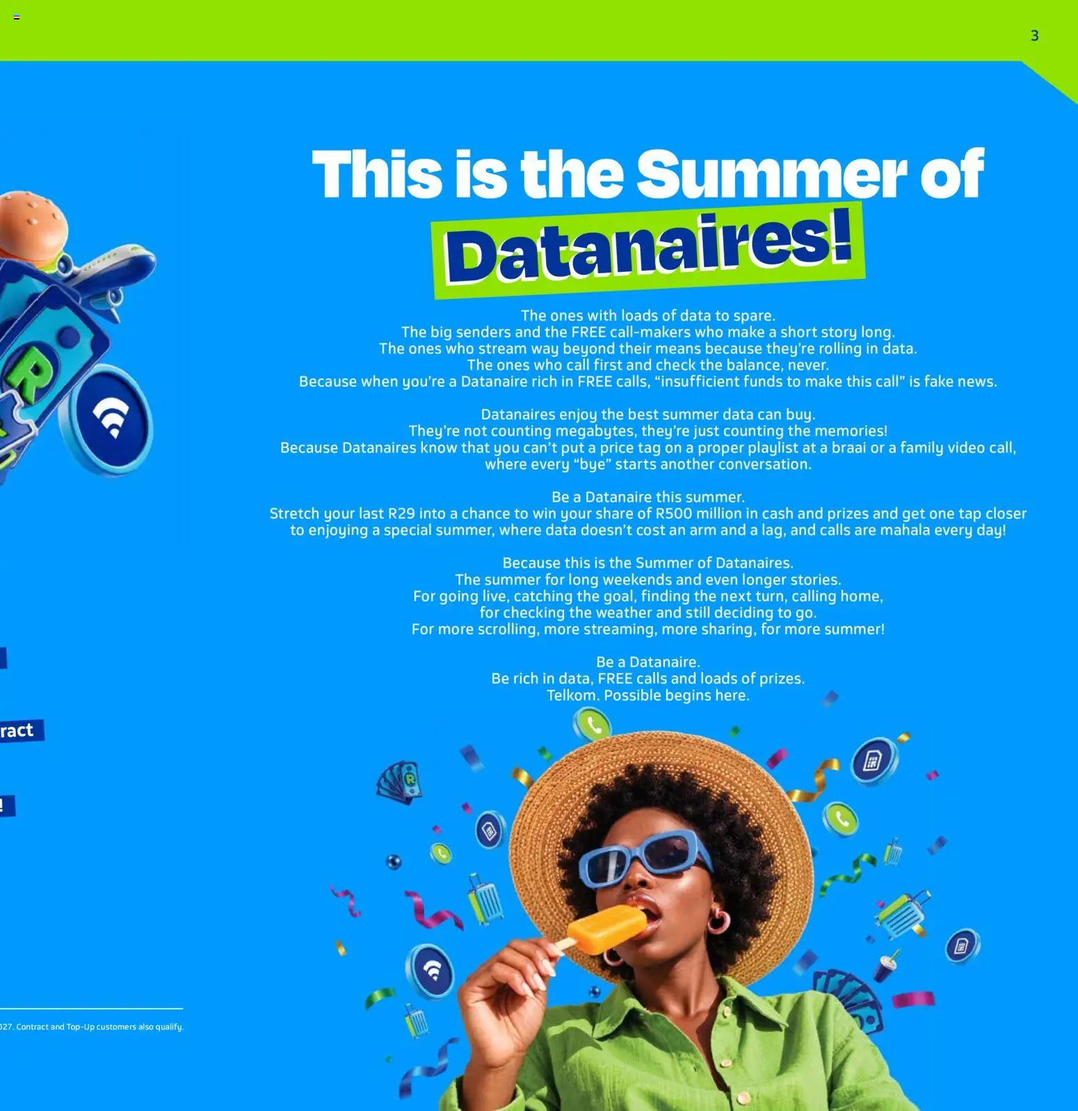 New Telkom catalogue – valid from 07/10/2026 | Page: 3 | Products: Data, Tap