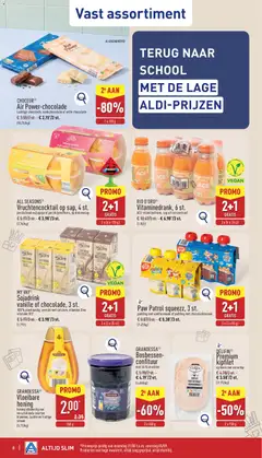 ALL SEASONS® Vruchtencocktail op sap, 4 st., perzik/ananas/papaja of perzik/peer/kers, op druivensap - Voorbeeld van een folder van Aldi, geldig van 31/08/2026 | Pagina: 8 | Producten: Pudding, Vanille, Filet, Chocolade