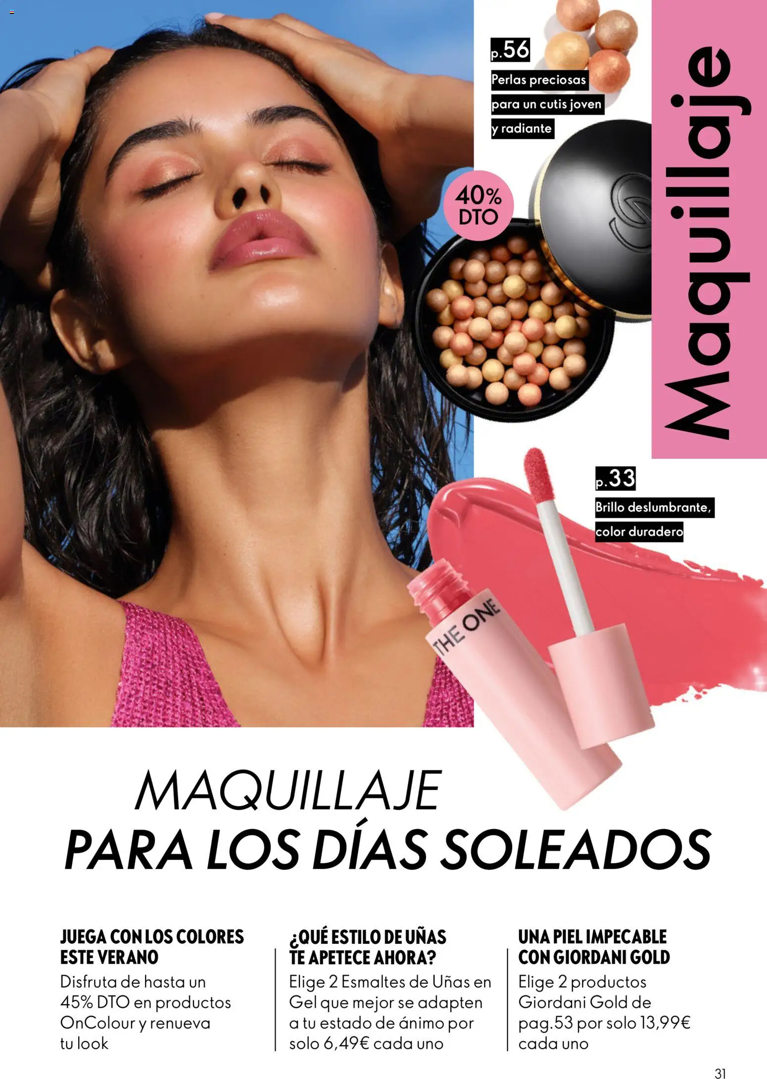 Oriflame - Catálogo Campaña 11 │ válido desde el 05/08/2026 | Página: 31 | Productos: Maquillaje, Té, Juega