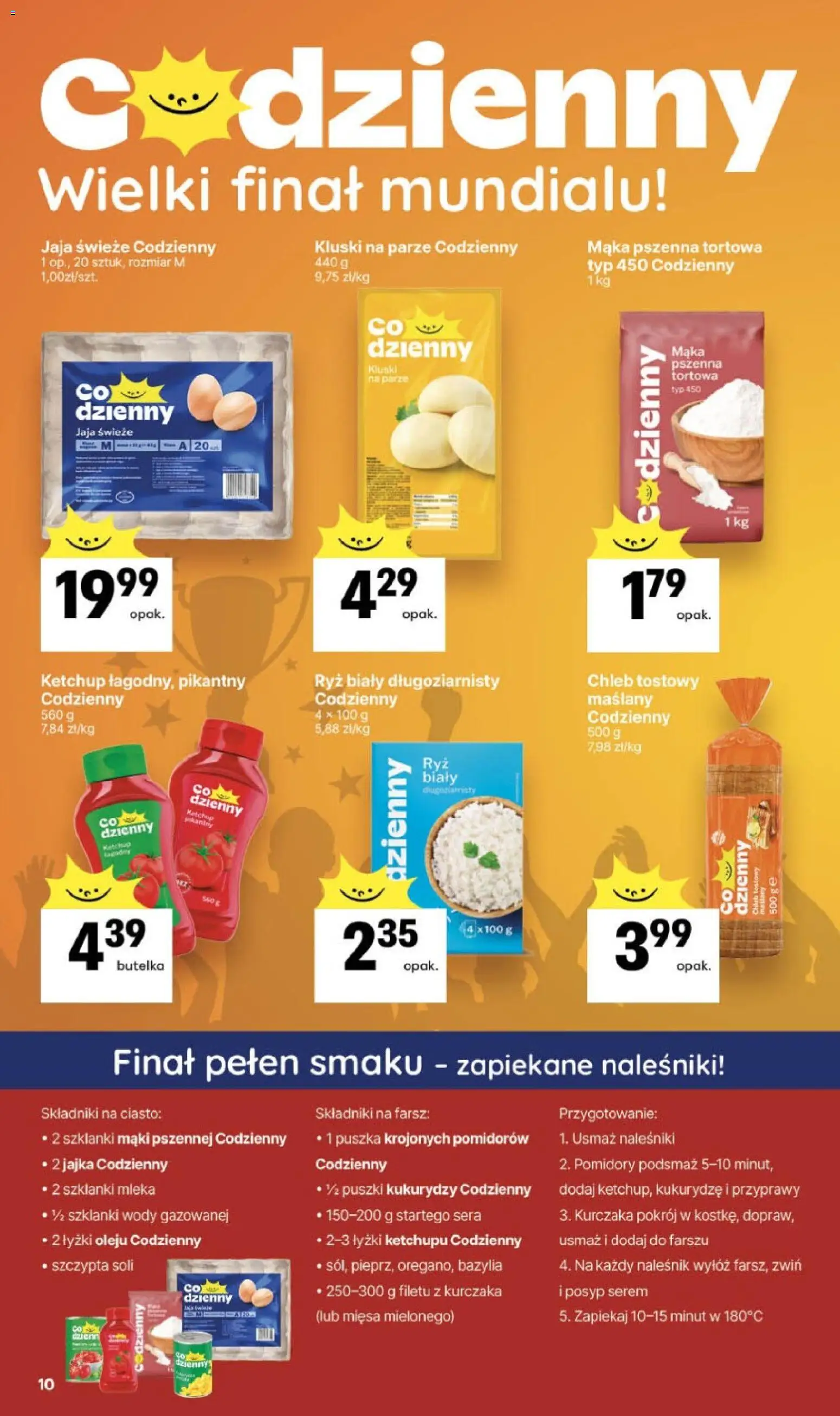 Delikatesy Centrum gazetka od 16.07.2026 | Strona: 10 | Produkty: Ketchup, Bazylia, Chleb, Przyprawy