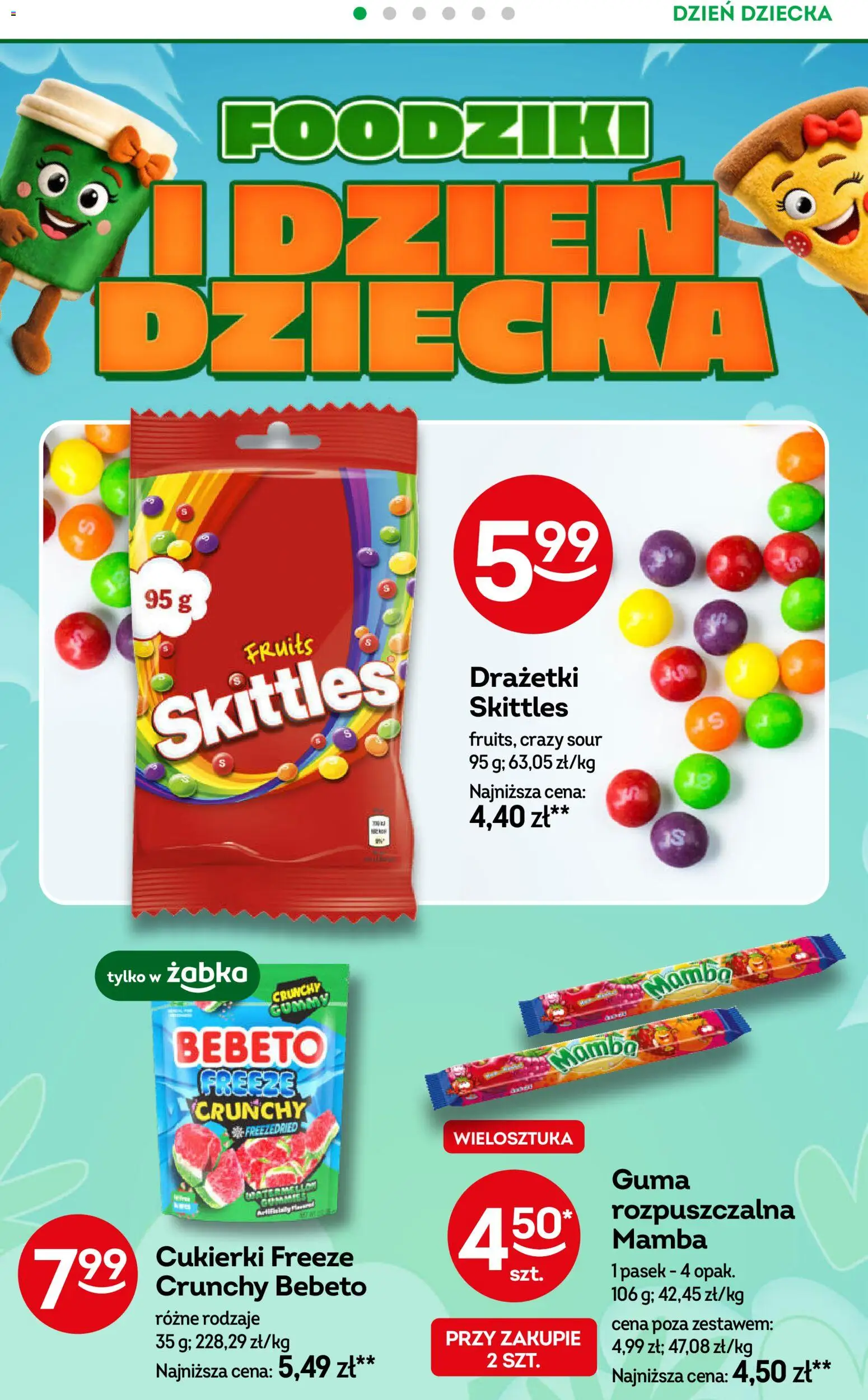 Żabka gazetka od 20.05.2026 | Strona: 26 | Produkty: Pasek, Cukierki