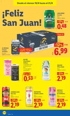 Vista previa MALIBU Piña colada, 25 cl válido desde el 15.06.2026 | Página: 42