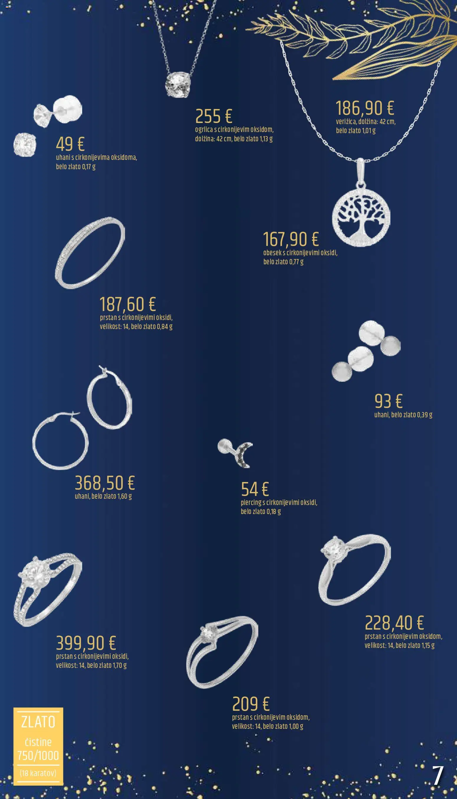 Novi E.leclerc katalog ponudbe – veljaven od 09.10.2026 | Stran: 7 | Izdelki: Prstan, Uhani