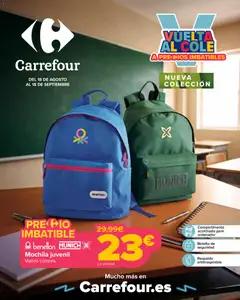 Vista previa Carrefour Vuelta al cole válido desde el 18/08/2026