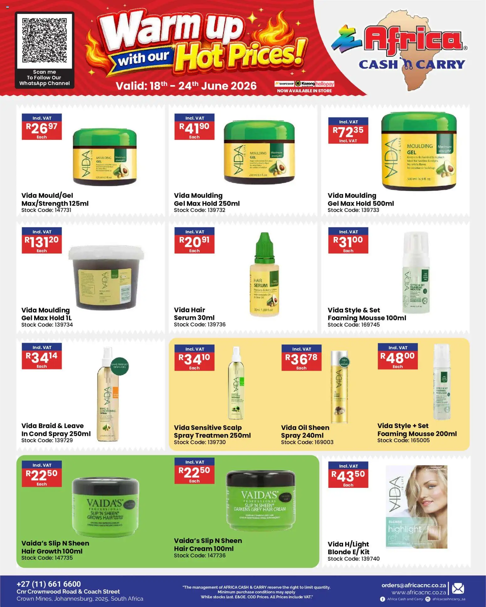 New Africa Cash & Carry catalogue – valid from 18.06.2026 | Page: 72