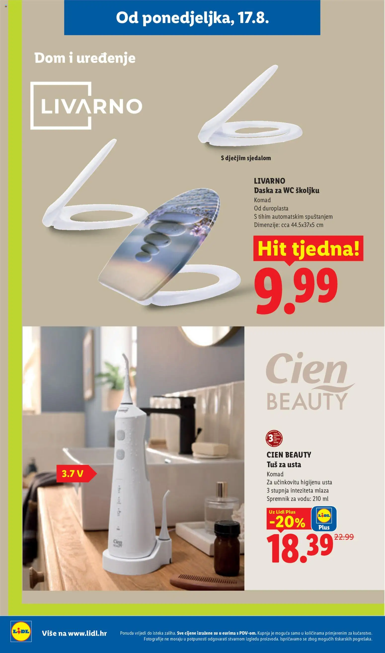 Lidl katalog | vrijedi od 17.08.2026 | Stranica: 22