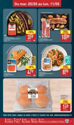 Aldi - Prévisualisation de Aldi catalogue valide à partir de 05.05.2026 | Page: 9