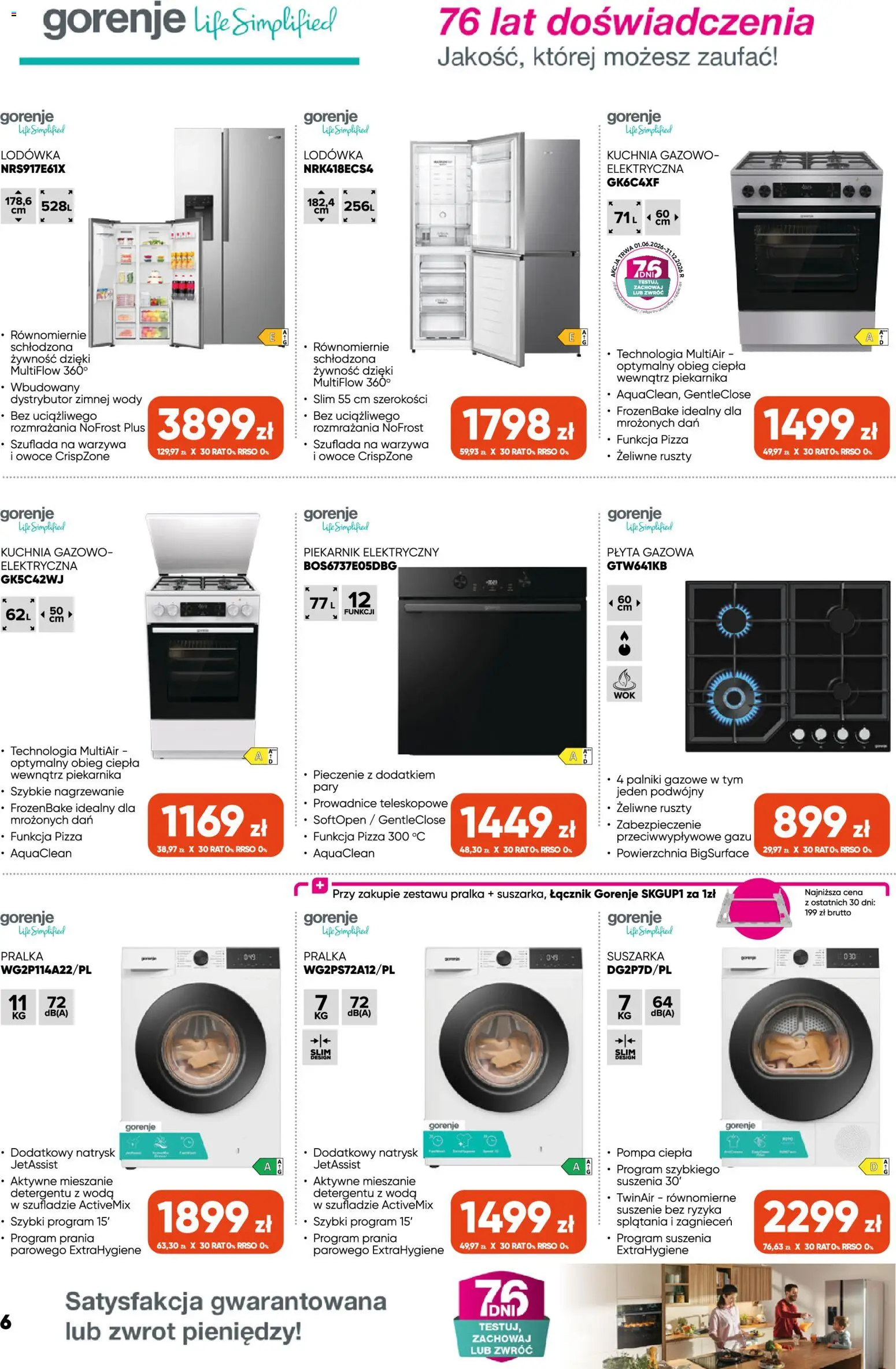 Max elektro Black Friday od 29.10.2026 | Strona: 6 | Produkty: Pralka, Suszarka, Piekarnik, Pizza