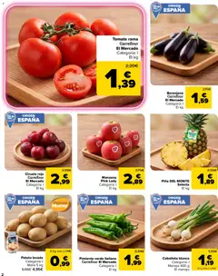 Vista previa Carrefour Market folleto válido desde el 28/07/2026 | Página: 2 | Productos: Piña, Κάδος απορρυμάτων, Manzana