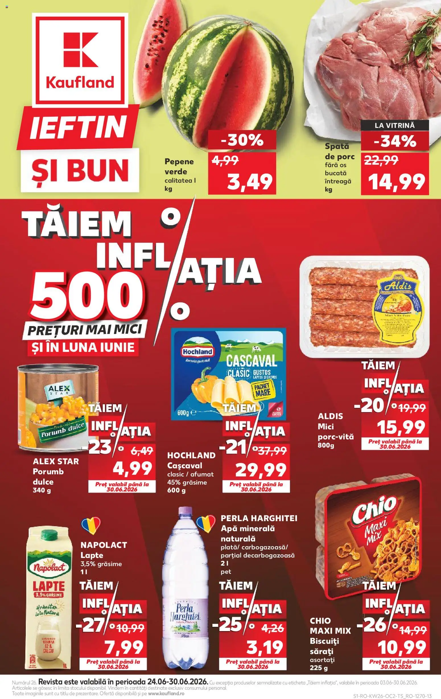 Noul catalog Kaufland – valabil de la 24.06.2026 | Pagină: 1