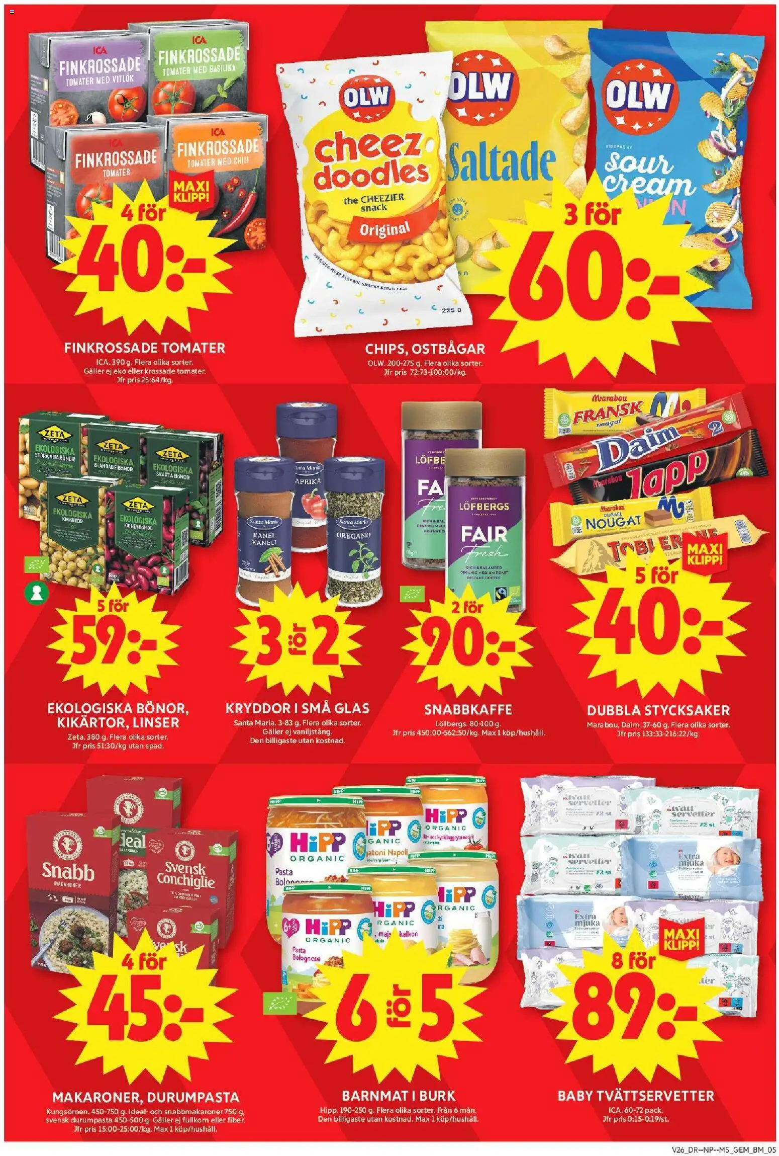 ICA Maxi reklamblad aktuell från 22/06/2026 | Sida: 5