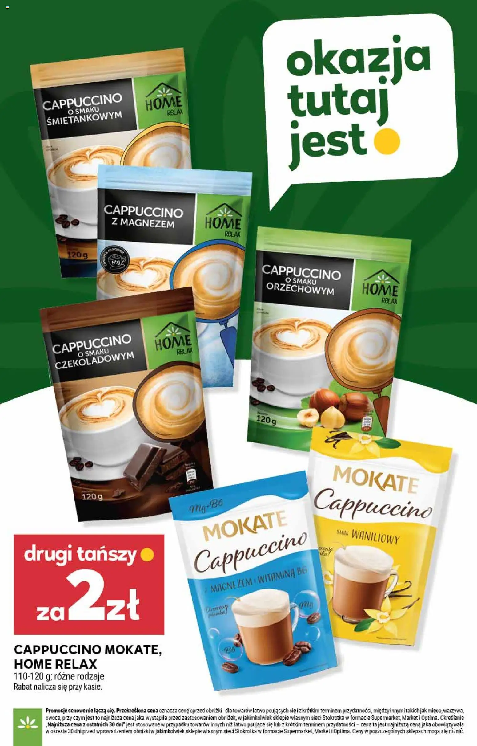 Stokrotka gazetka - Market od 23.07.2026 | Strona: 28 | Produkty: Stokrotka, Cappuccino