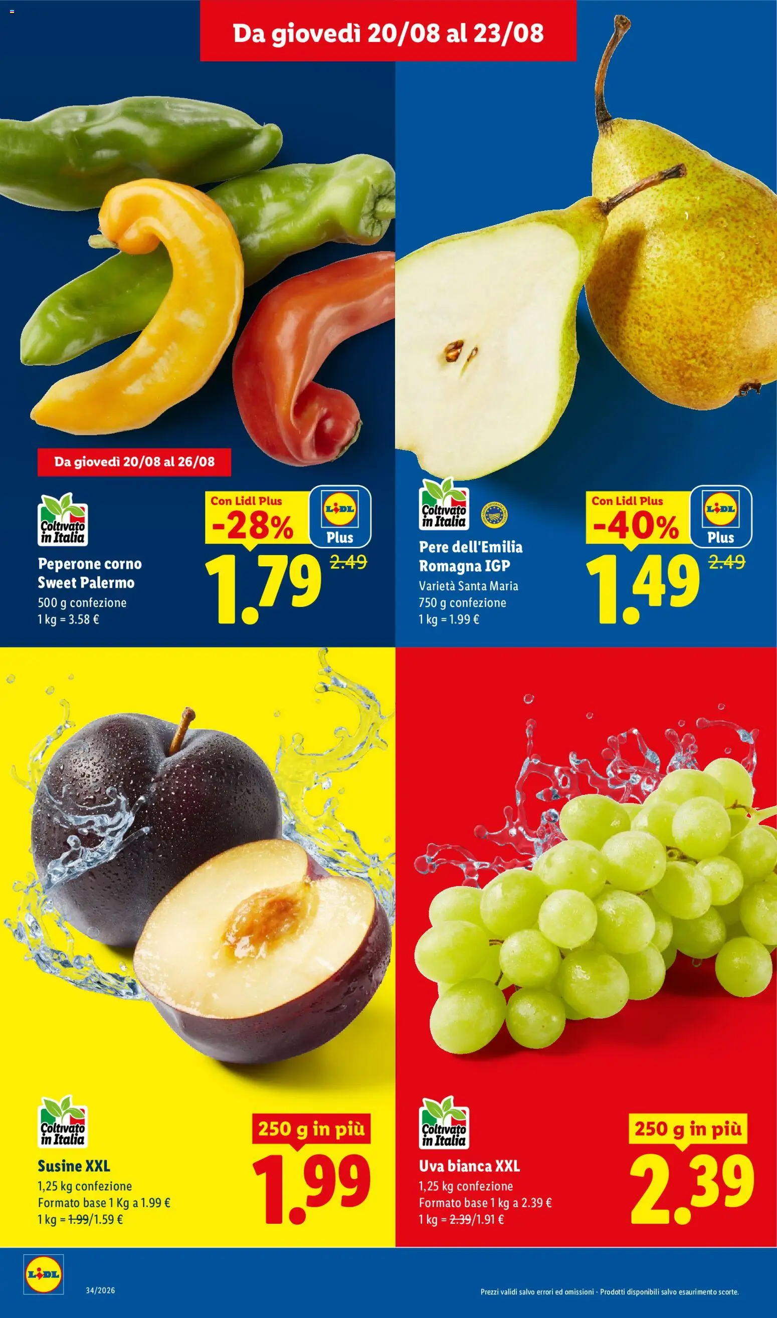 Volantino Lidl del 20/08/2026 | Pagina: 2