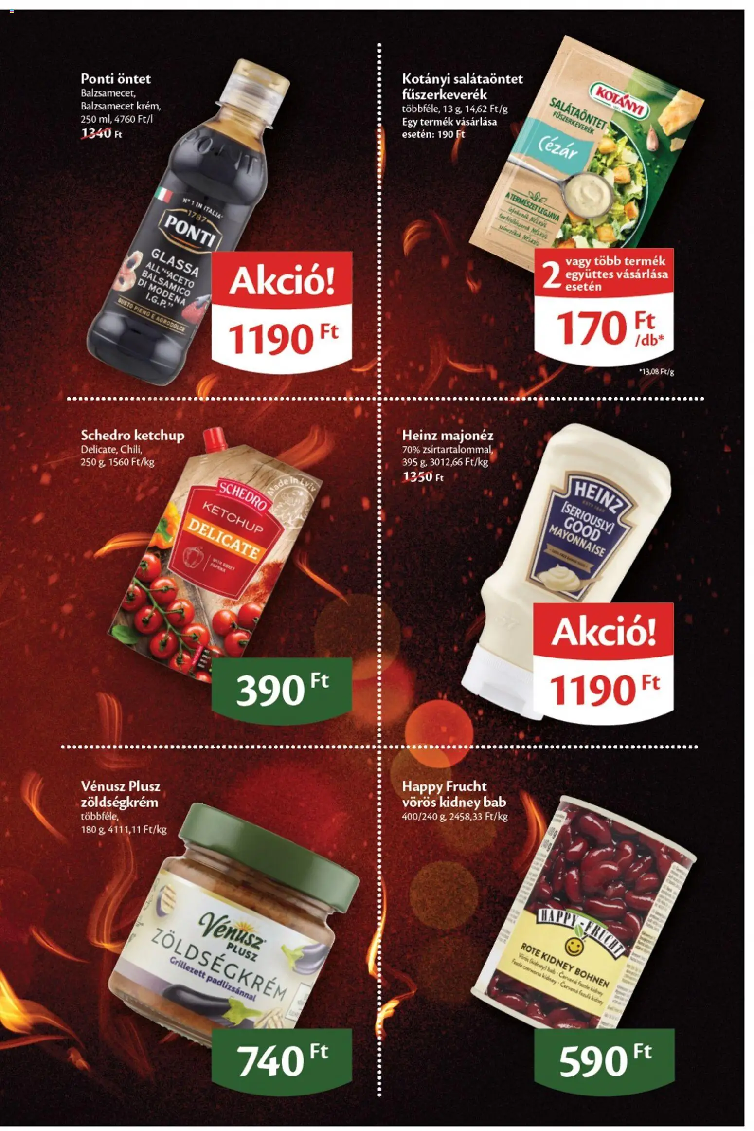 EcoFamily akciós ujság - amely érvényes a következő dátumtól: 18.05.2026 | Oldal: 3 | Termékek: Balzsamecet, Fűszerkeverék, Ketchup, Majonéz