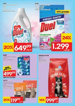 Roda katalog - pregled Roda kataloga - važi od 09.07.2026 | Strana: 31 | Proizvode: Bref, Tečni deterdžent, Wc, Hrana za mačke