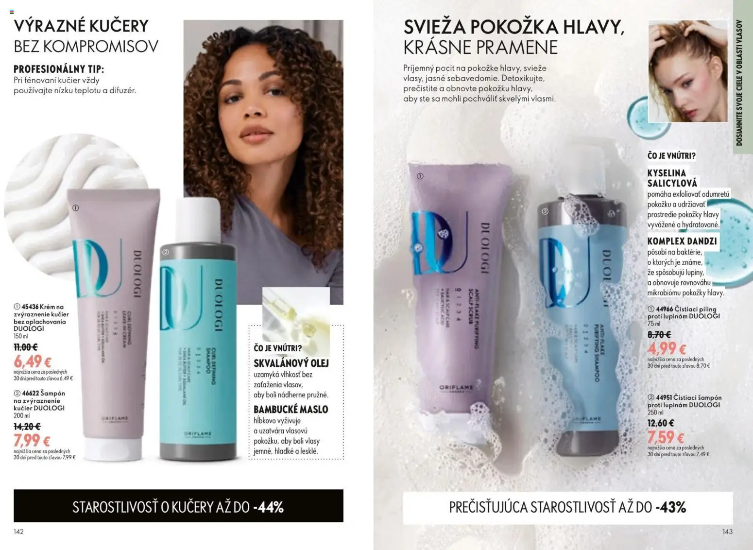 Nové Oriflame akcie – leták je platný od 09.09.2026 | Strana: 72 | Produkty: Maslo, Olej, Šampón, Krém