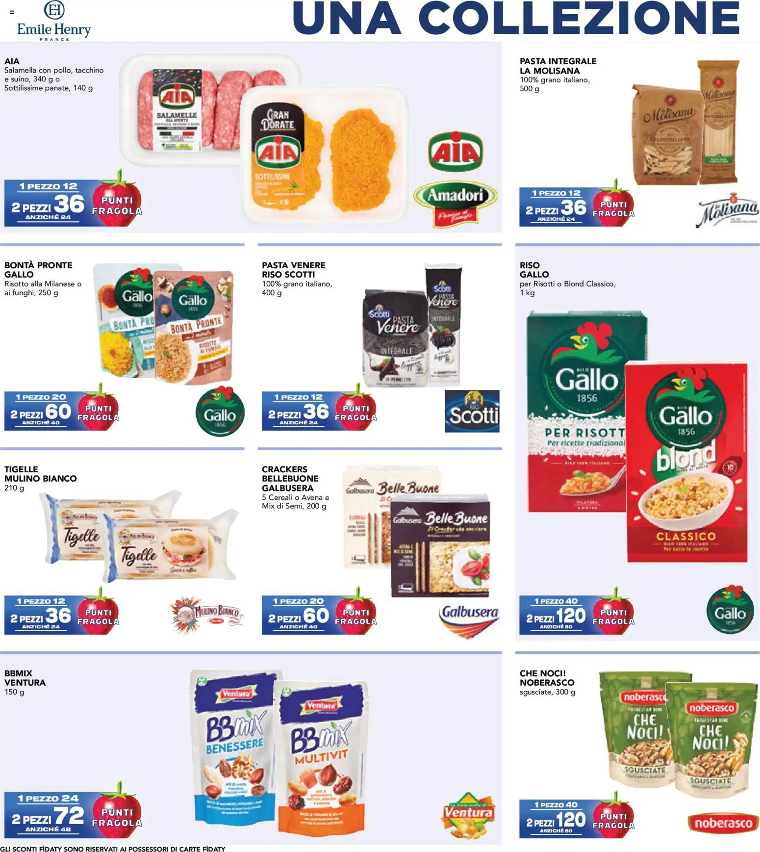 Volantino Esselunga S del 08.06.2026 | Pagina: 20 | Prodotti: Riso, Tacchino, Pasta, Crackers