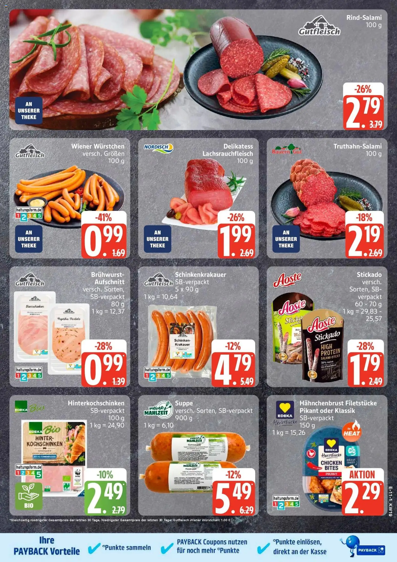 Marktkauf Prospekt Hamburg	 – gültig ab 03.05.2026 | Seite: 13 | Produkte: Wiener wurstchen, Theke, Schinken, Hahnchenbrust