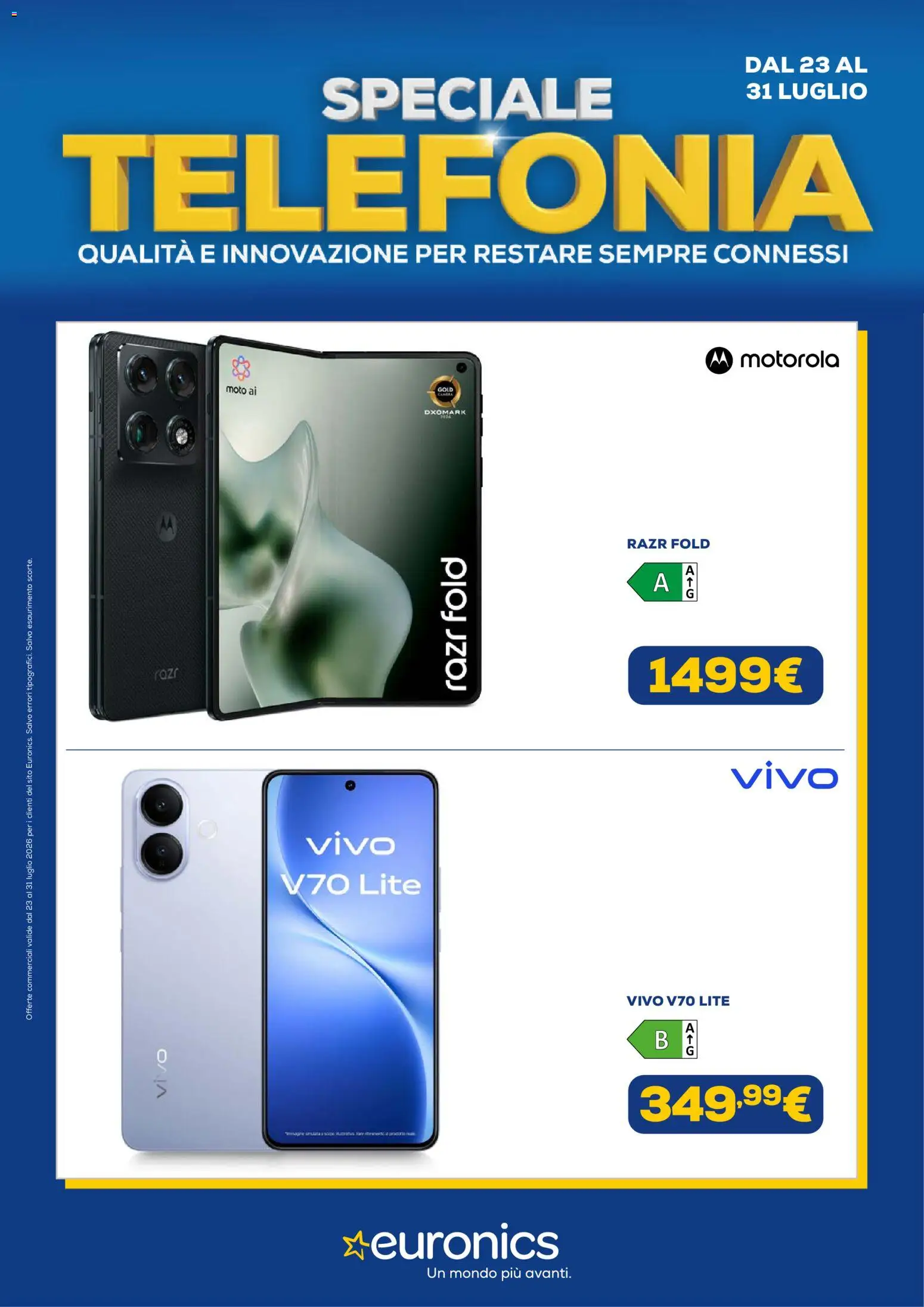 Volantino Euronics del 23/07/2026 | Pagina: 1