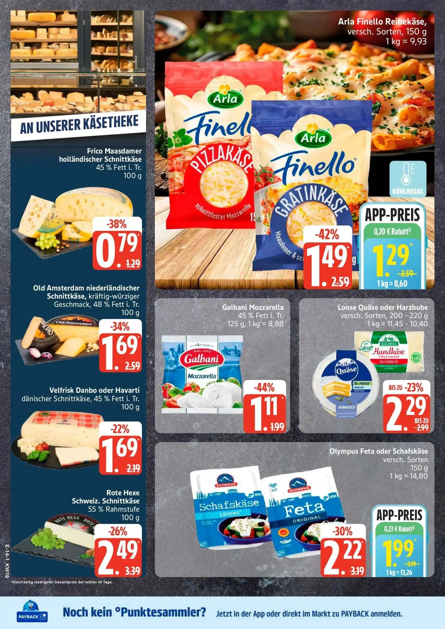 Marktkauf Prospekt Mölln	 – gültig ab 04.05.2026 | Seite: 16 | Produkte: Feta, Mozzarella, Schafskase