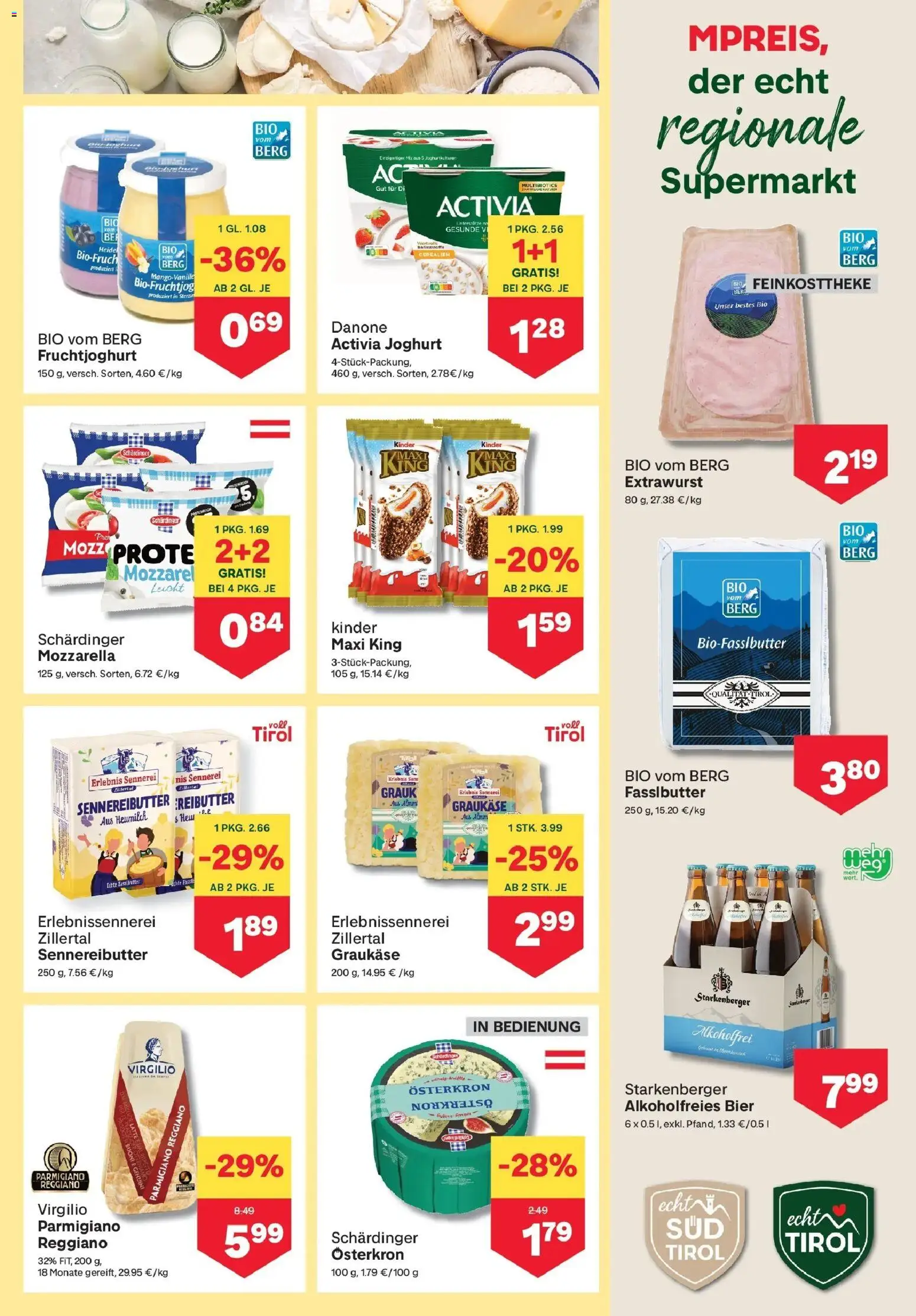 MPREIS St.Gallenkirch von 08.10.2026 - Aktuelle Angebote | Seite: 5 | Produkte: Joghurt, Bier