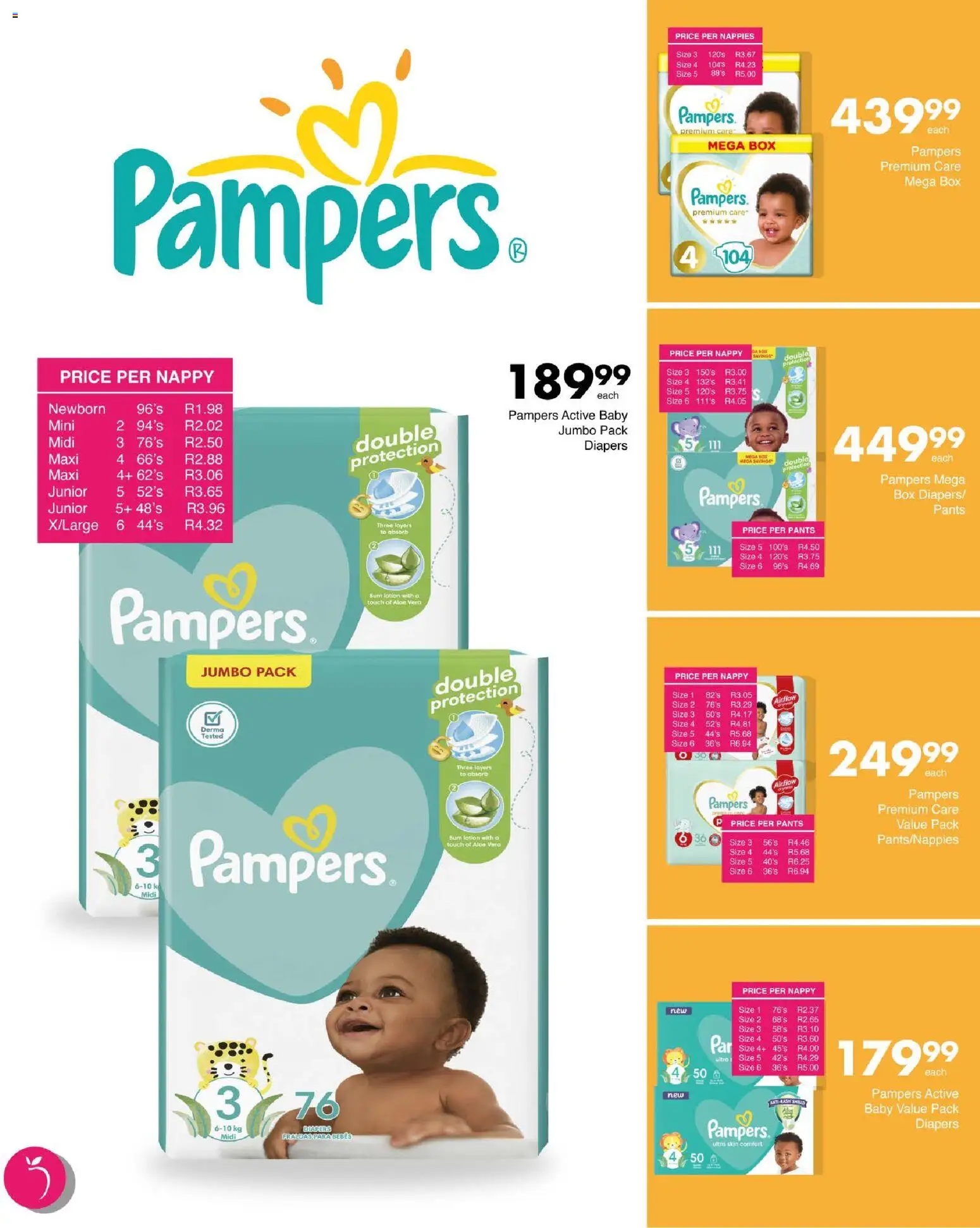 New Save catalogue – valid from 29/09/2026 | Page: 56 | Products: Diapers, Aloe Vera, Box, Nappies