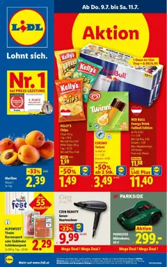 Lidl - Flugblatt ab 09.07.2026 gültig