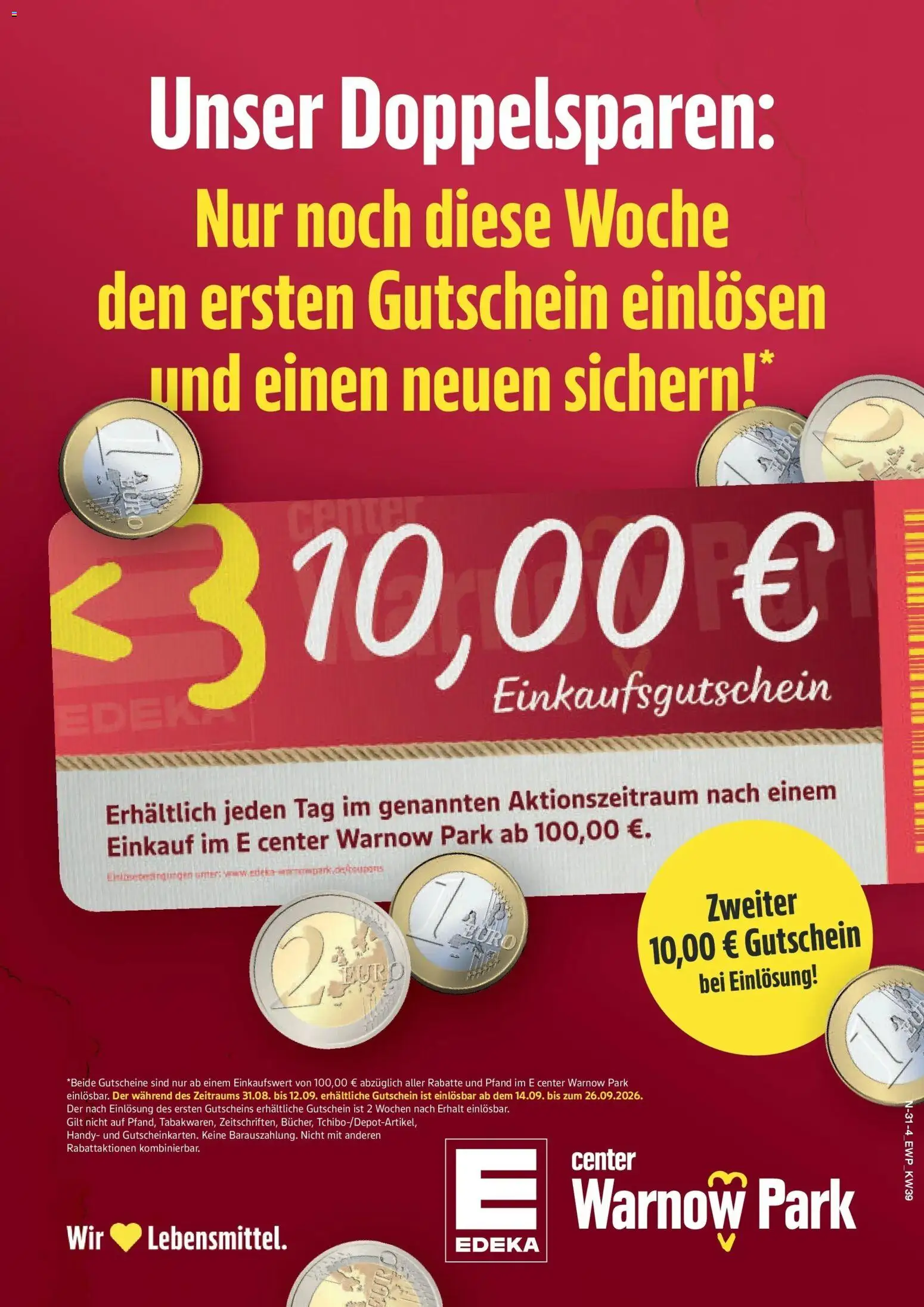 Edeka Prospekt Rostock (ab 21.09.2026) » Angebote Online | Seite: 31