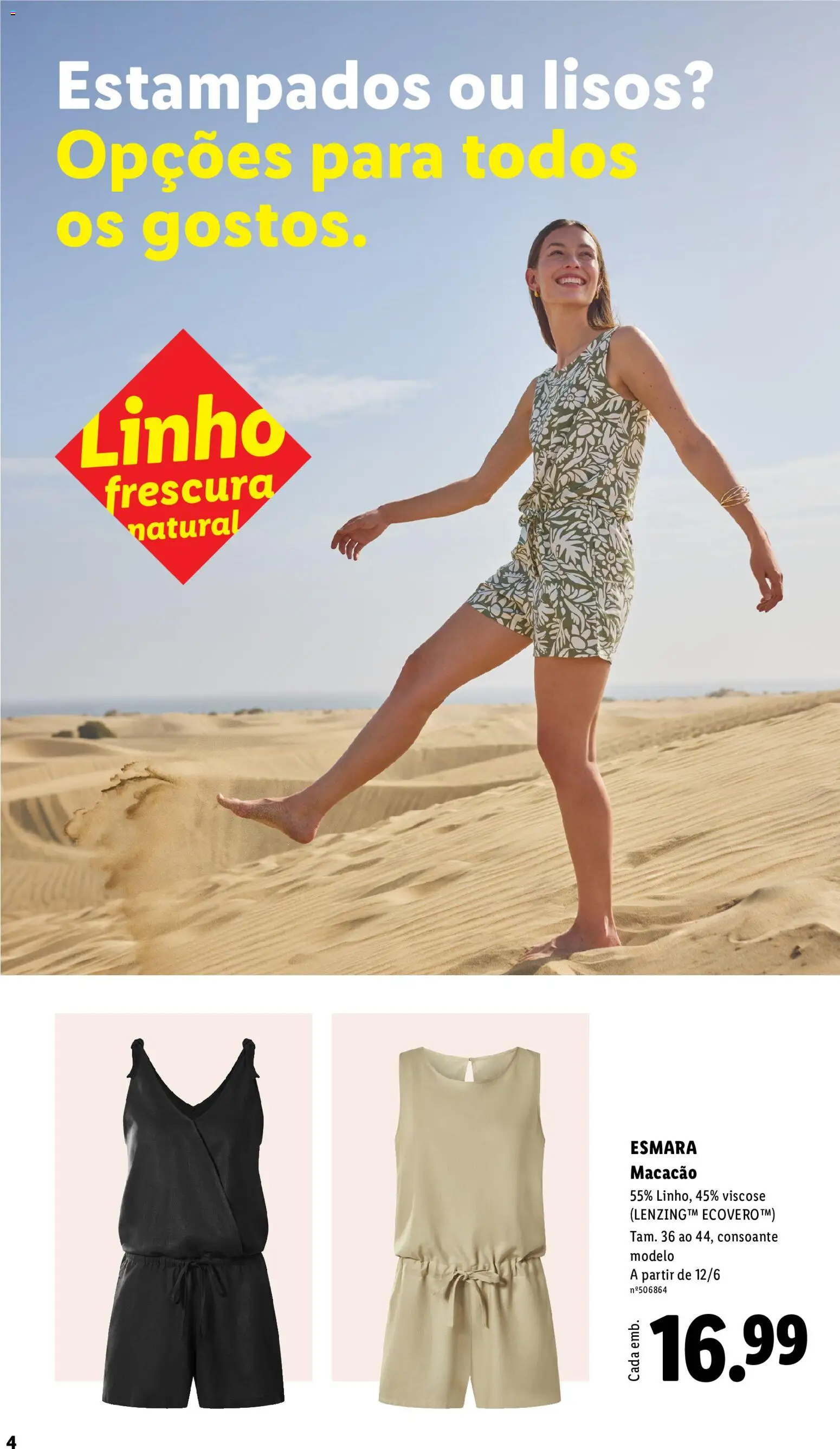 Lidl Folheto Especial │ válido de 08.06.2026 | Página: 4 | Produtos: Macacão