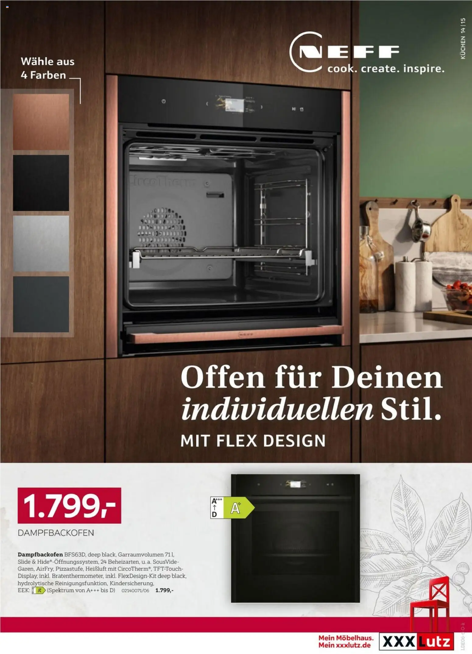 XXXLutz Küchenwelt – gültig ab 06.06.2026 | Seite: 15 | Produkte: Kuchen