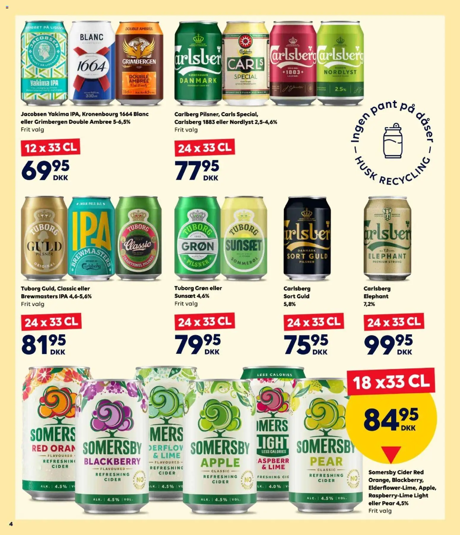 Bordershop tilbudsavis – gyldig fra 01/06/2026 | Side: 4 | Produkter: Cider, Lime
