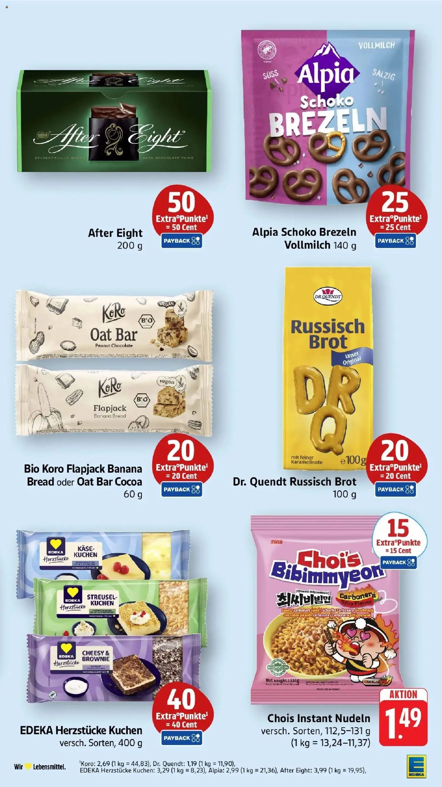 Edeka Prospekt Göppingen-Ursenwang (ab 26.10.2026) » Angebote Online | Seite: 42 | Produkte: Käse, Brot, Nudeln, Kuchen