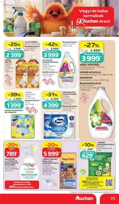 Auchan akciós újság - amely érvényes a következő dátumtól: 11.06.2026 | Oldal: 39