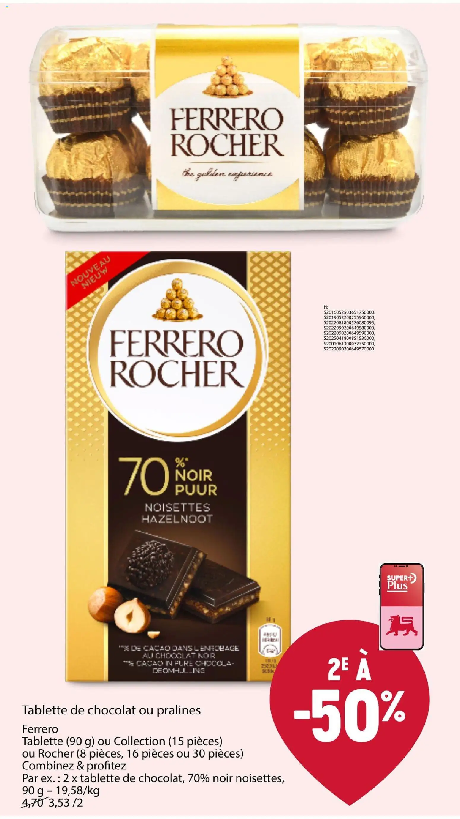 {H1} | Pagina: 29 | Producten: Cacao, Ferrero Rocher
