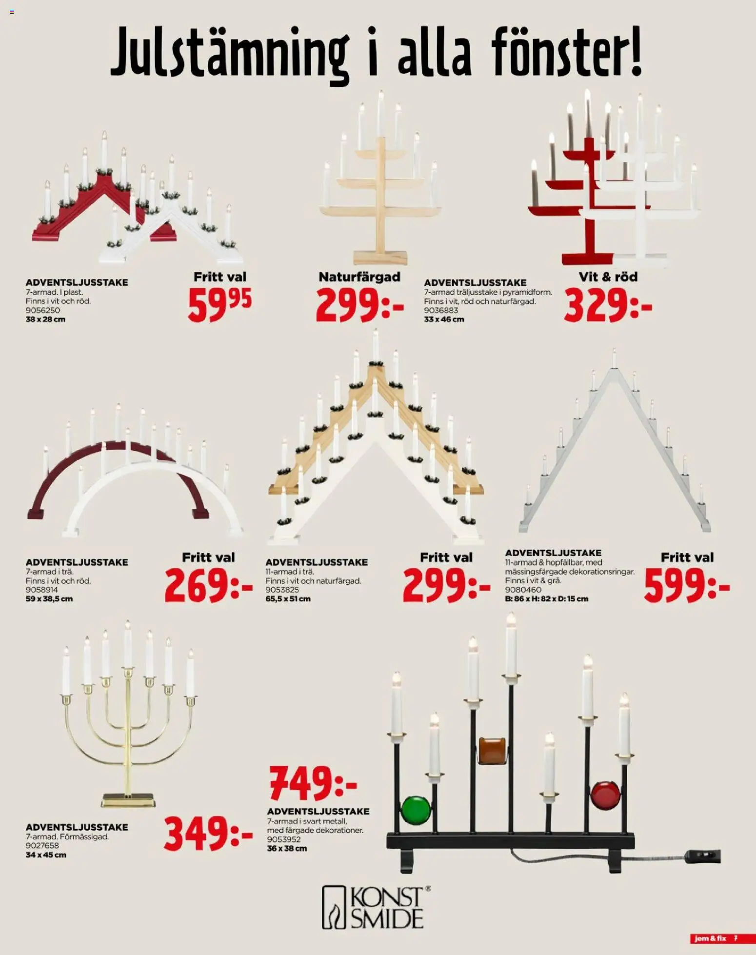 Jem & Fix reklamblad aktuell från 25/10/2026 | Sida: 7