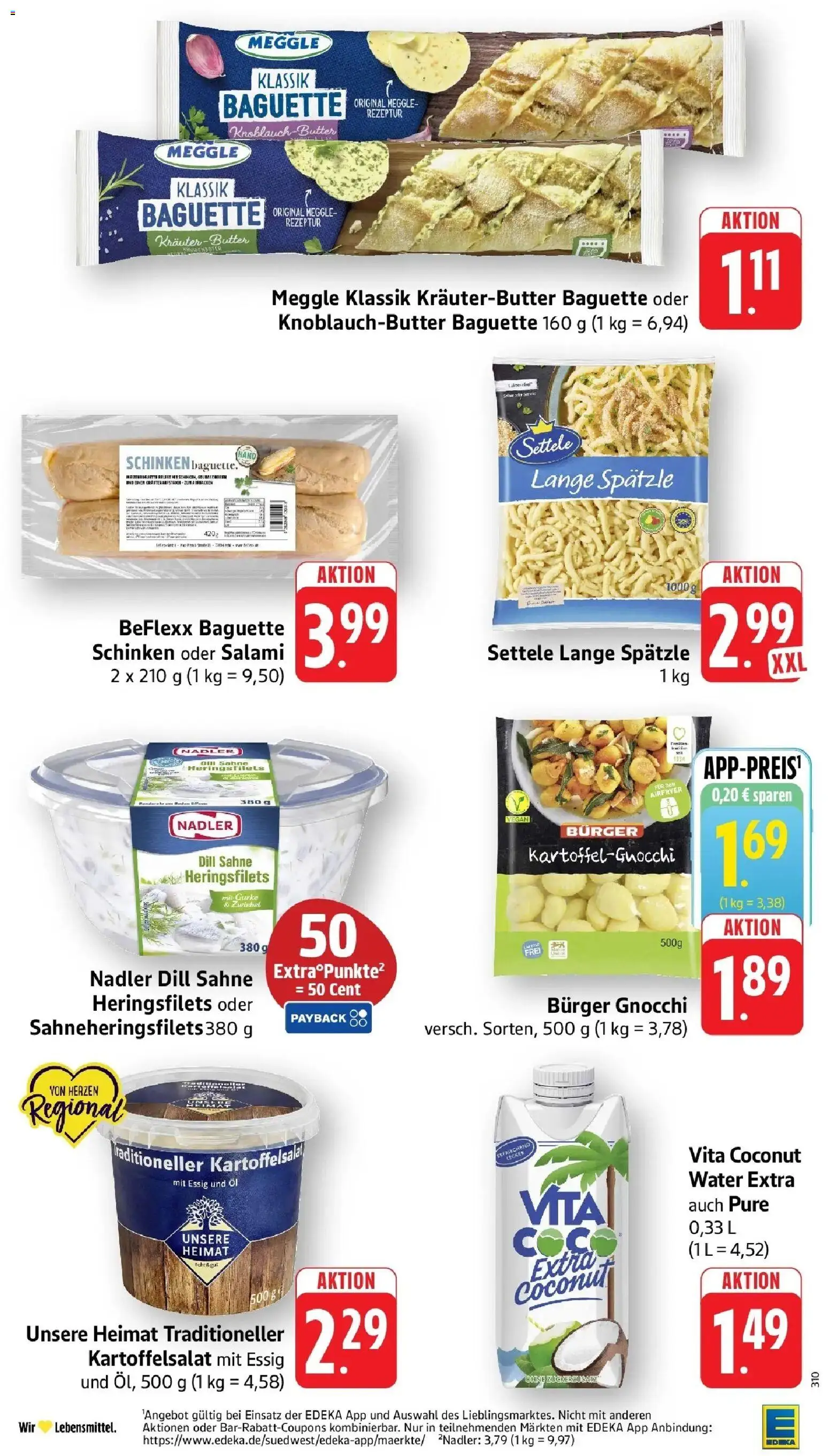 Edeka prospekt Ettenheim	 – gültig ab 10.05.2026 | Seite: 22 | Produkte: Essig, Burger, Salami, Schinken