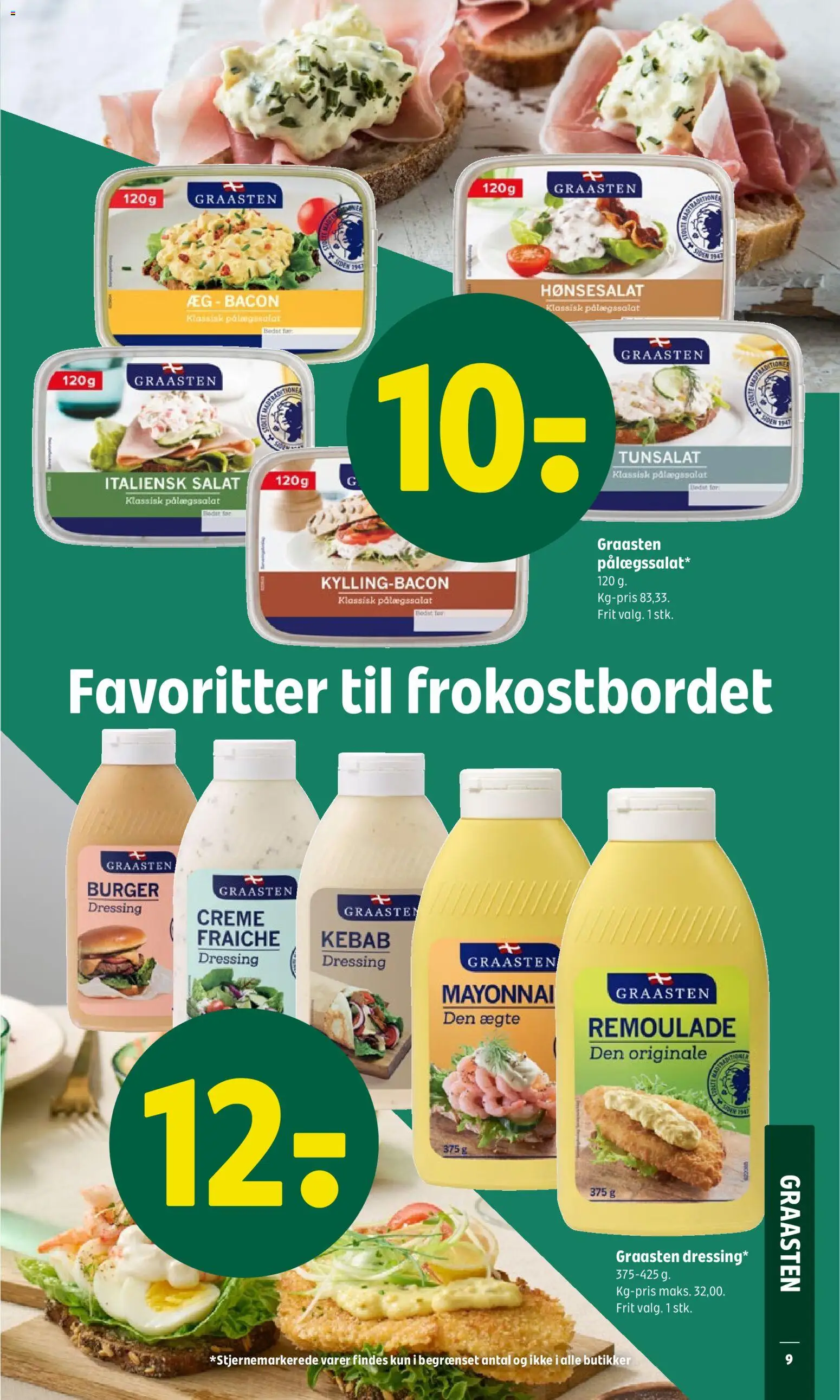 Coop 365 tilbudsavis – gyldig fra 04.06.2026 | Side: 10 | Produkter: Æg, Creme fraiche, Remoulade, Bacon