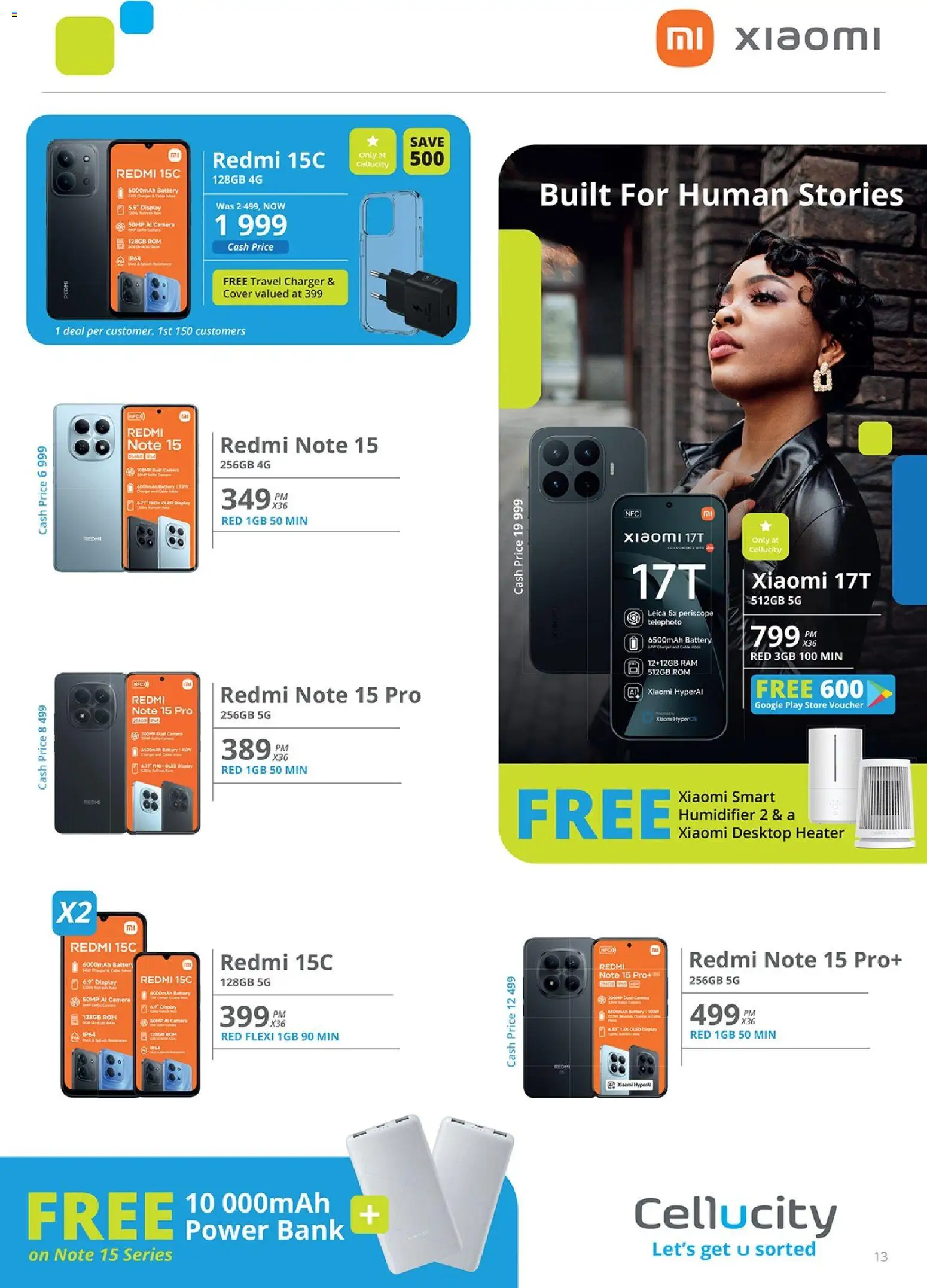 New Cellucity catalogue – valid from 07/07/2026 | Page: 13 | Products: Cover, Camera, Charger, Heater