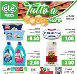 Anteprima del volantino Eté volantino Smarty valido a partire dal 03/07/2026