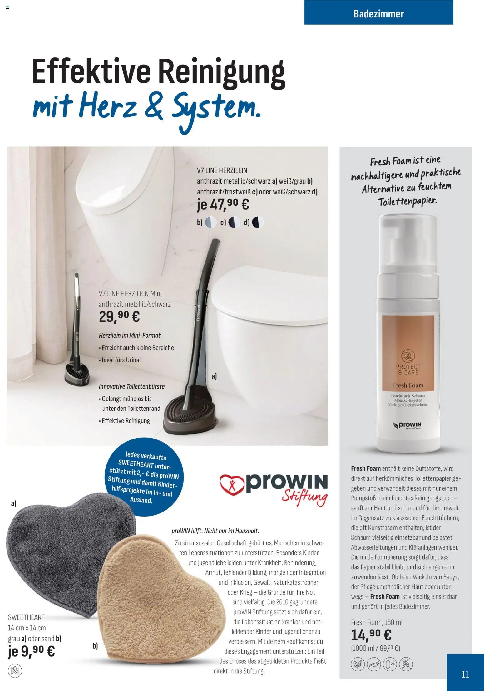 Katalog ProWin Juli / Dezember 2026 – gültig ab 01.07.2026 | Seite: 11 | Produkte: Toilettenpapier