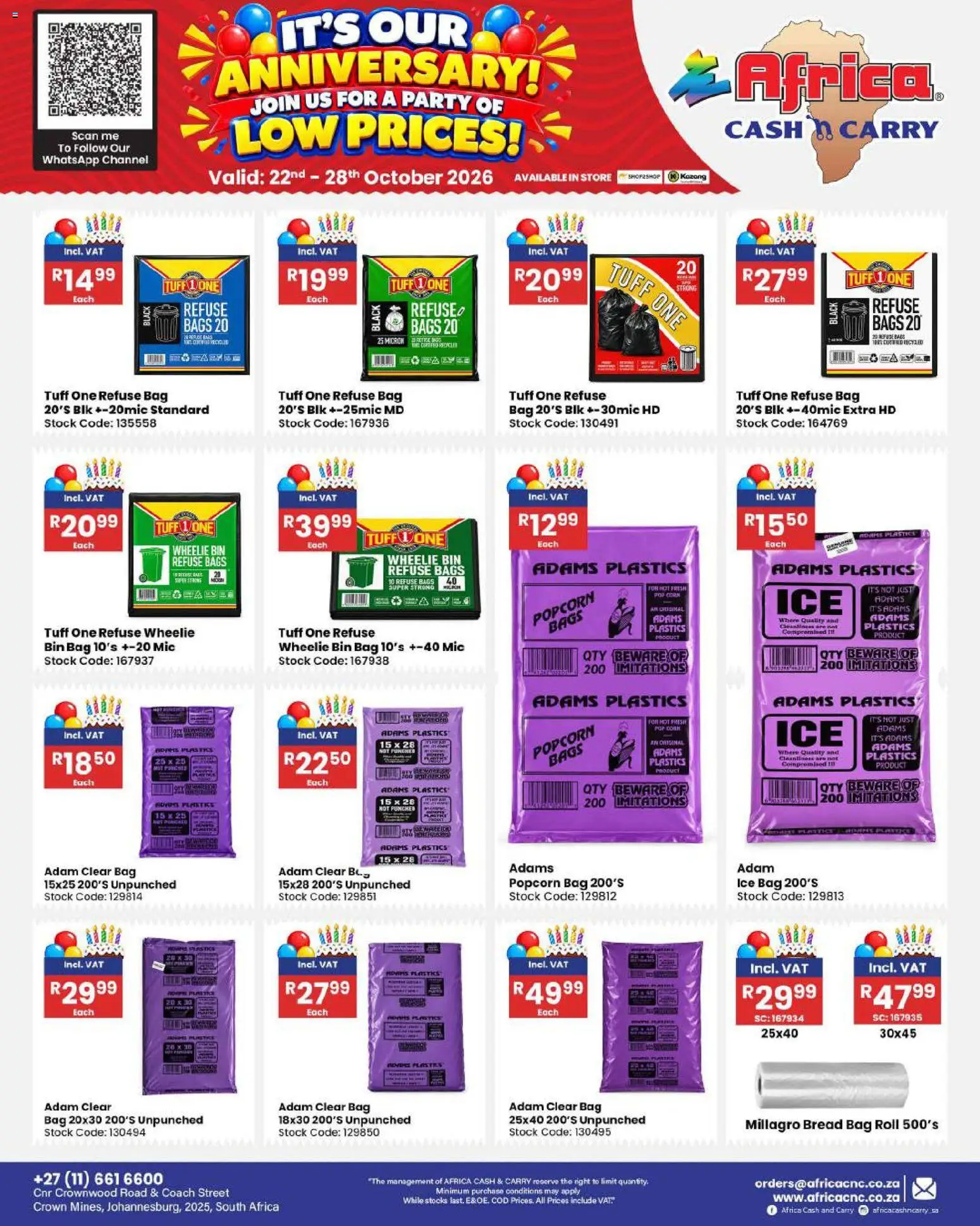 New Africa Cash & Carry catalogue – valid from 22/10/2026 | Page: 50
