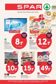 Spar - Tilbudsavis uge 33 gyldig fra 07/08/2026