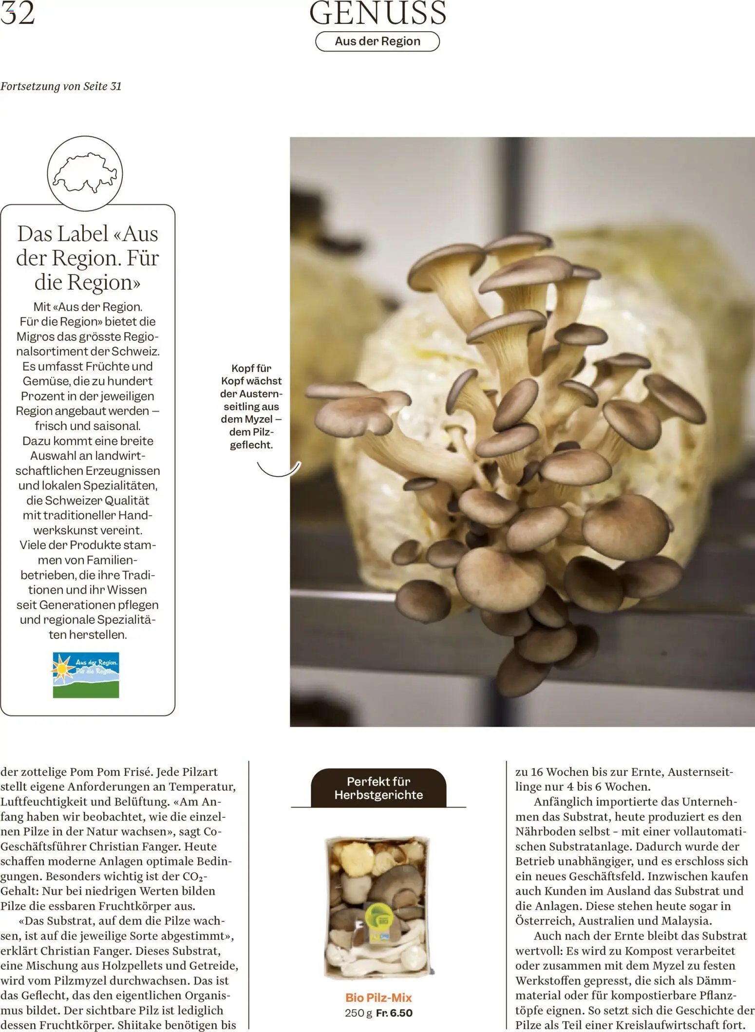 Migros aktionen Magazin – gültig ab 09.09.2026 | Seite: 32