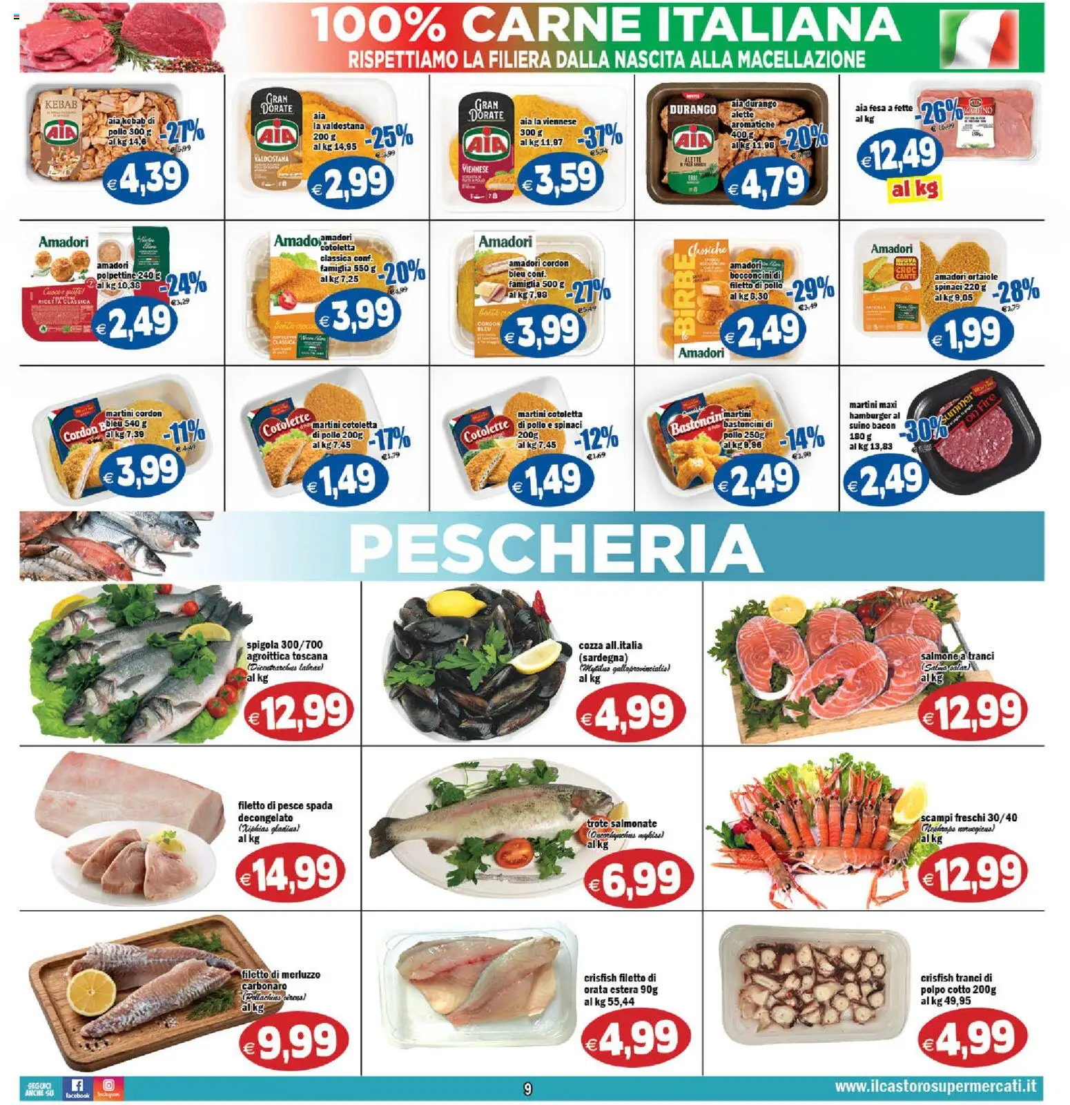 Volantino Il Castoro del 19.06.2026 | Pagina: 9